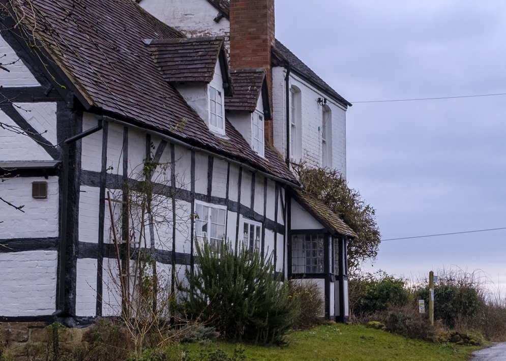 A Tudor style cottage
